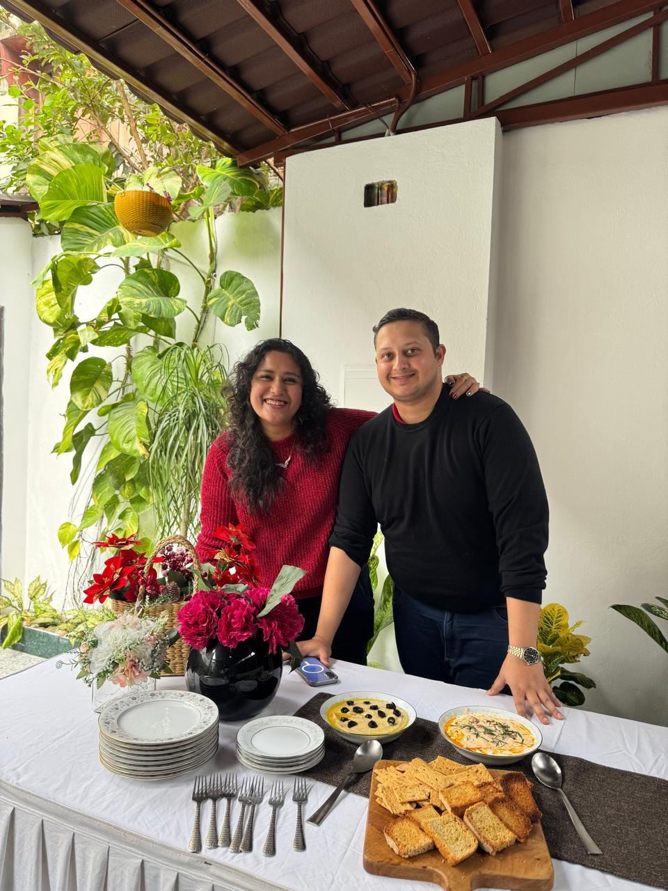 Niharika and Aditya at Kalpana