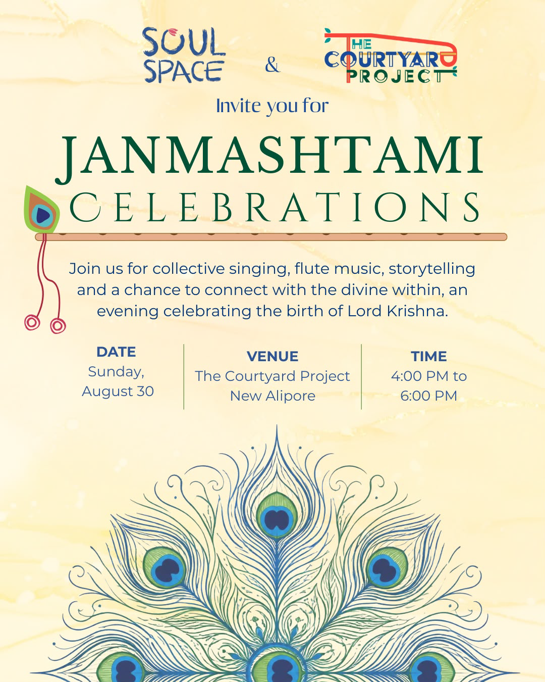 Janmashtami Celebrations at The Courtyard Project