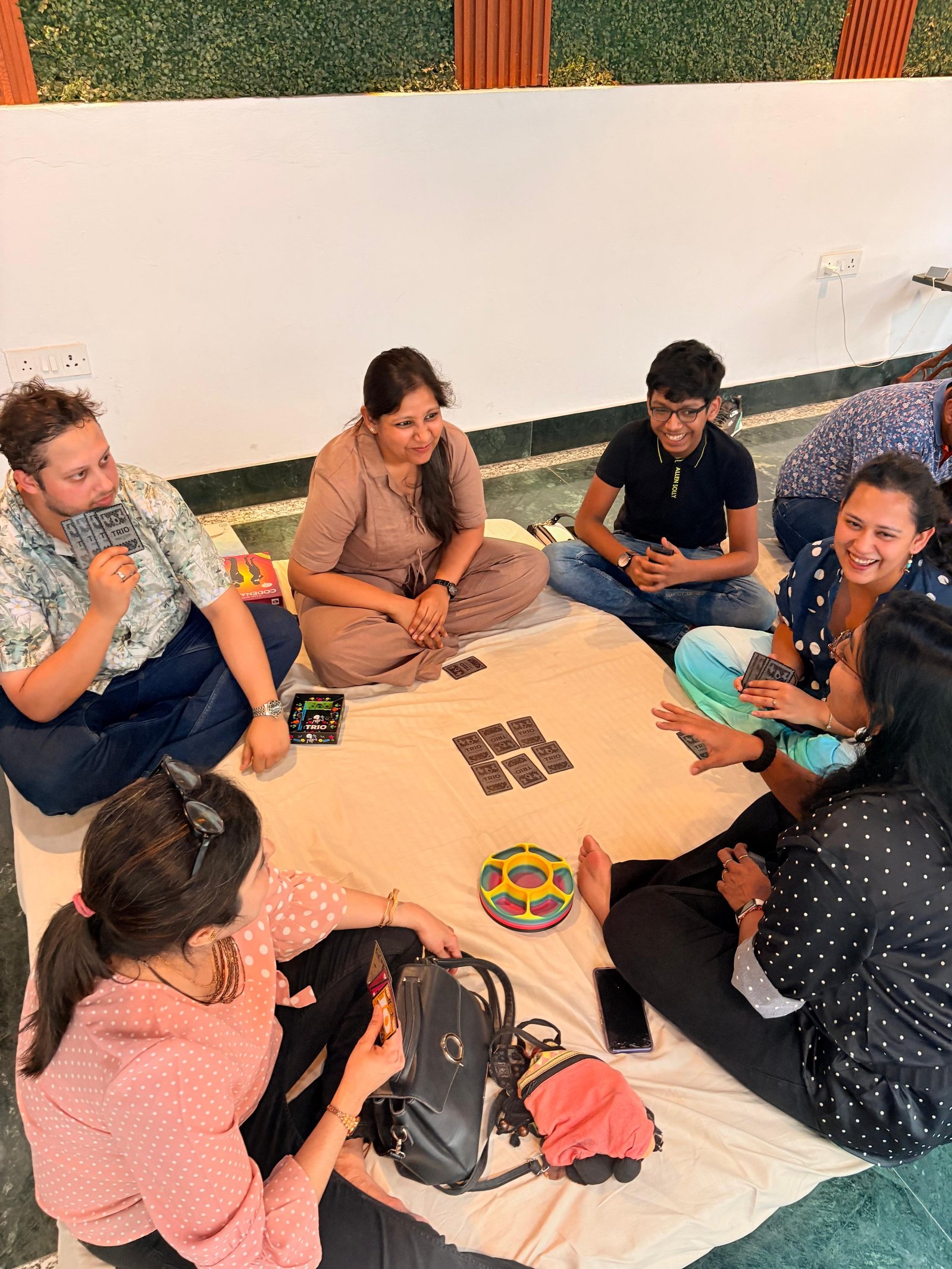 Games evening moment